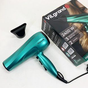 Фен Vilgrand VHD-2430 Колір: зелений ws81679-1 фото