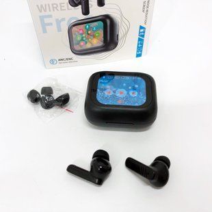 Бездротові навушники LX-10 TWS Earbuds з LED дисплеєм Bluetooth бездротові навушники затички. Колір: чорний ws99312 фото