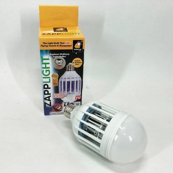 Світлодіодна лампа для комах Zapp Light, електрична пастка для комах, протимоскітна лампа від комарів ws88395 фото