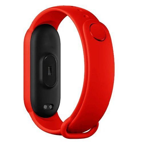 Фітнес браслет Smart Watch M5 Band Classic Black смарт годинник-трекер. Колір червоний ws57288-2 фото