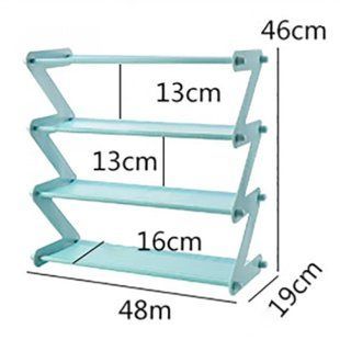 Полиця для взуття органайзер компактний стійка Shoe Rack YH 8802 зберігання речей та взуття 5 полиці ws32739-1 фото
