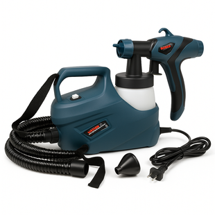 Краскопульт електричний для стін 1650 Вт Boxer BX-771 електричний фарборозпилювач ws37392 фото