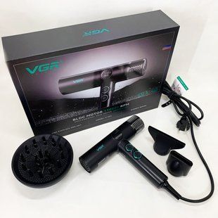 Фен професійний VGR V-401 BLACK ws29827-1 фото