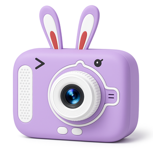 Дитячий цифровий фотоапарат X900 Rabbit Колір: фіолетовий ws45537-1 фото