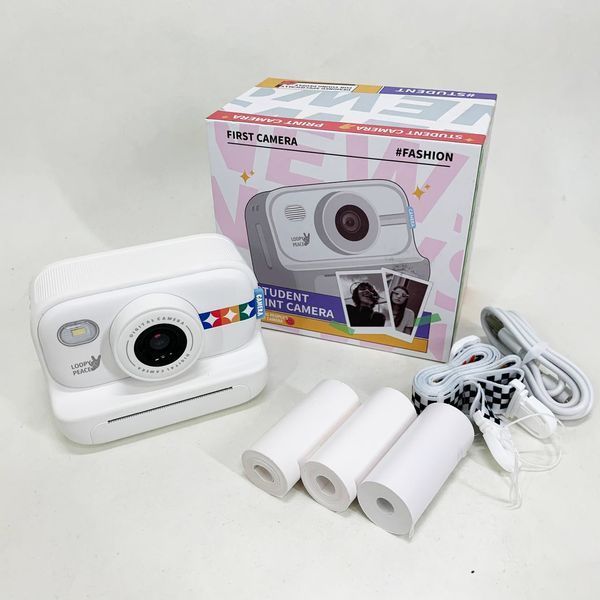 Дитячий фотоапарат миттєвого друку S9 WHITE ws11751-1 фото