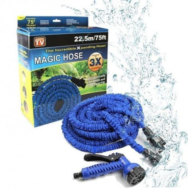 Шланг садовий Magic House 30.0м. Колір синій ws94951 фото