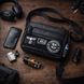 Тактична сумка для патчів Cordura 600D &mdash; 5 кишень, месенджер чорний з тканини ws66814 фото 7
