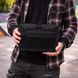 Тактична сумка для патчів Cordura 600D &mdash; 5 кишень, месенджер чорний з тканини ws66814 фото 1