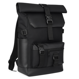 Рюкзак Rolltop чоловічий жіночий для подорожей і ноутбука , Ролтоп великий для міста ws48652 фото