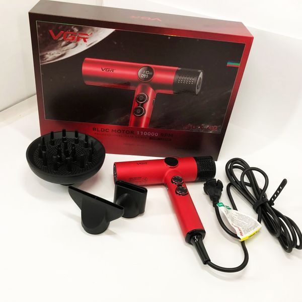 Фен професійний VGR V-401 RED ws29827 фото