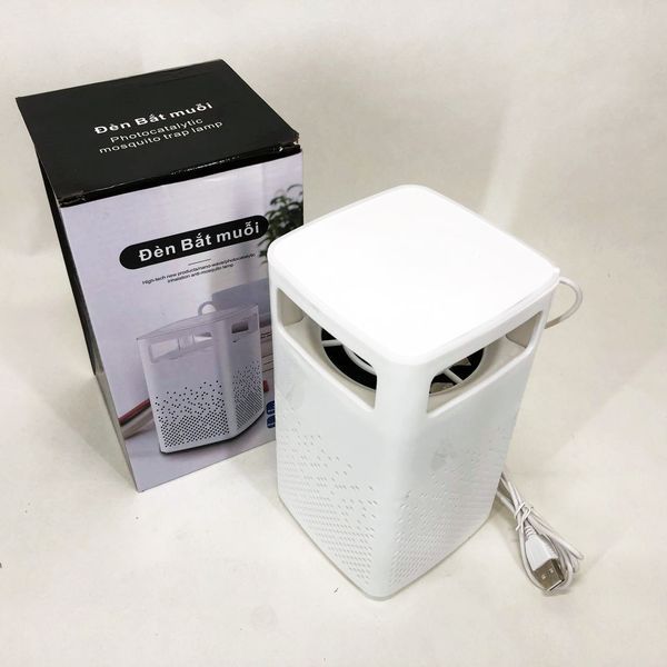 Лампа від комарів USB Bug Zapper Fly. Колір: білий ws19695-1 фото