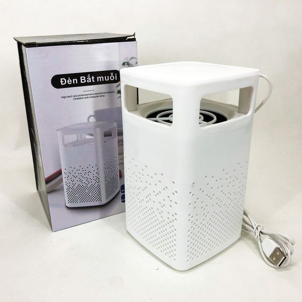 Лампа від комарів USB Bug Zapper Fly. Колір: білий ws19695-1 фото