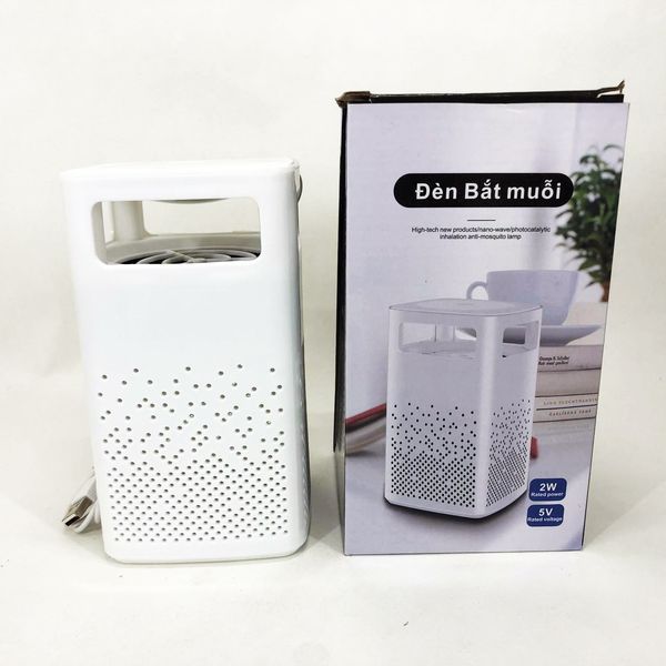 Лампа від комарів USB Bug Zapper Fly. Колір: білий ws19695-1 фото