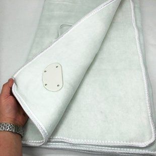 Електропростирадло електричне простирадло з підігрівом Electric Blanket 150х120см. Колір: білий ws67468 фото